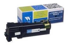 Картридж тонер NV-print для принтеров Xerox 106R01338 Phaser 6125 Black черный