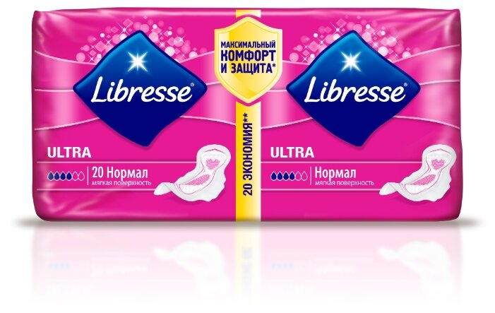 Libresse прокладки Ultra Normal DUO с мягкой поверхностью — купить по ...