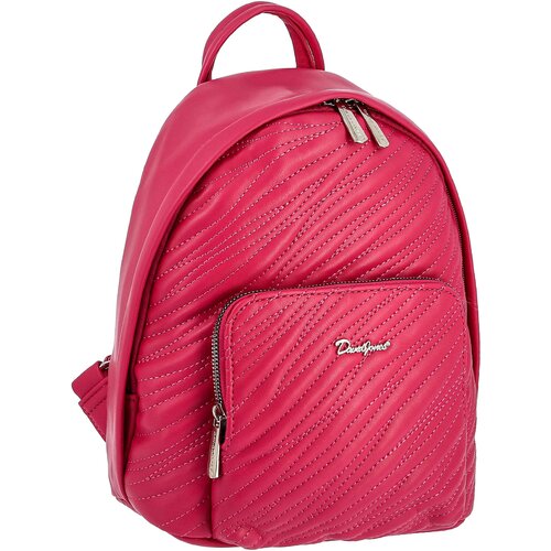 Рюкзак DAVID JONES, розовый рюкзак david jones экокожа внутренний карман регулируемый ремень коралловый
