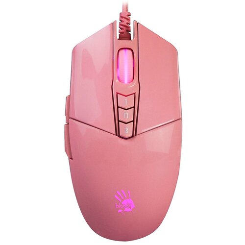 Мышь A4Tech Bloody P91s розовый оптическая 8000dpi USB 8but 382900₽