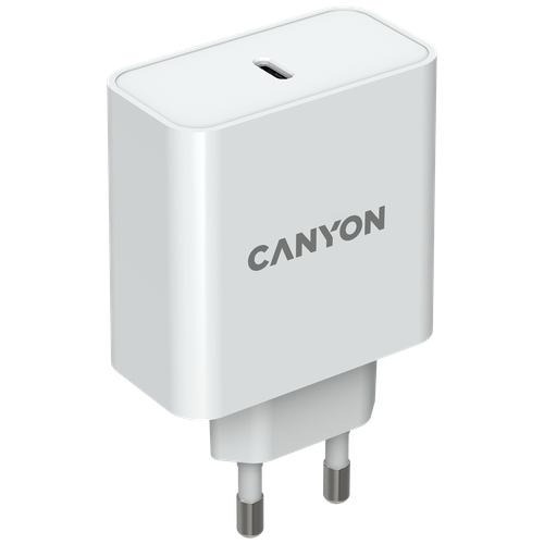 Сетевое зарядное устройство Canyon H-65, 65 Вт, белый