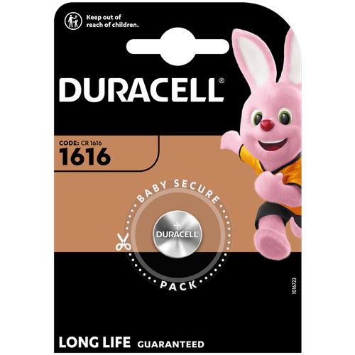 Батарейка Duracell CR1616-1BL батарейка cmos cr1616