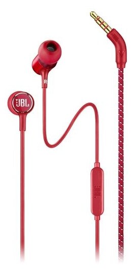 JBL Live 100 red внутриканальные наушники