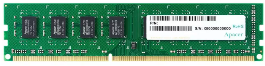 Оперативная память 16Gb (1x16Gb) PC4-21300 2666MHz DDR4 DIMM CL19 Apacer AU16GGB26CQYBGH