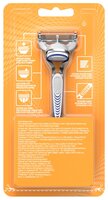 Бритвенный станок Gillette Fusion сменные лезвия: 1 шт.