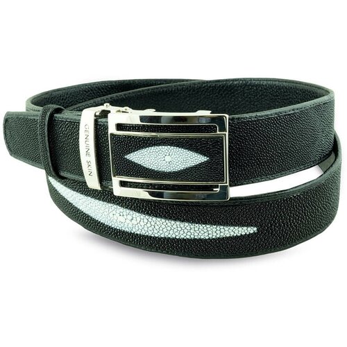 фото Классический мужской ремень из кожи морского ската exotic leather
