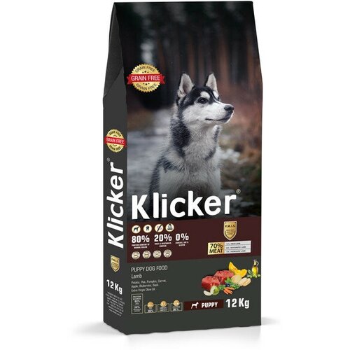 Klicker Puppy Dog Lamb сухой корм для щенков с ягненком - 12 кг