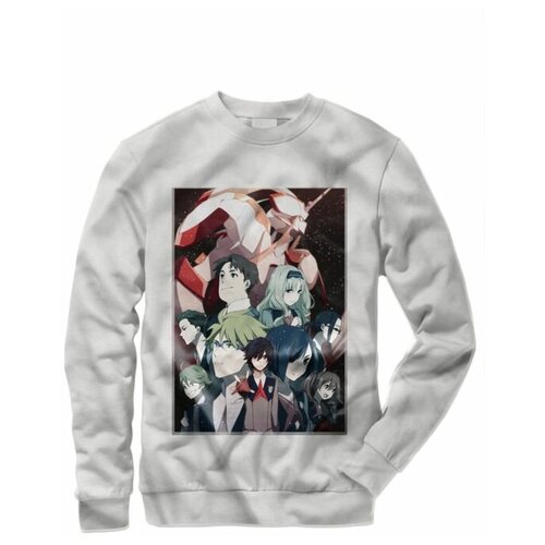 Свитшот Любимый во Франксе, Darling in the Franxx №8, 52, 2XL