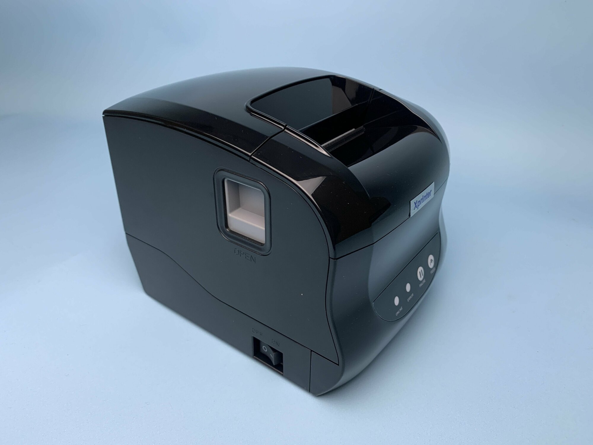 Принтер штрих-кода/чеков/наклеек термо Xprinter XP-365B USB+ BlueTooth печать с андройда