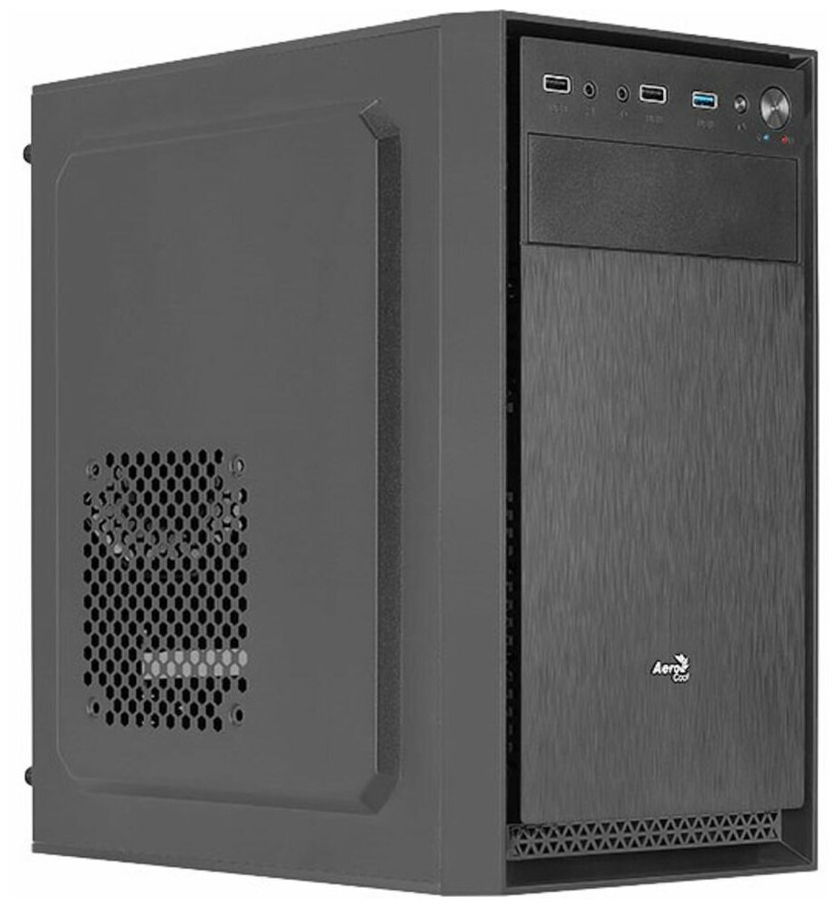 Корпус MicroATX Minitower AeroCool CS-104-S-BK-v1 Black