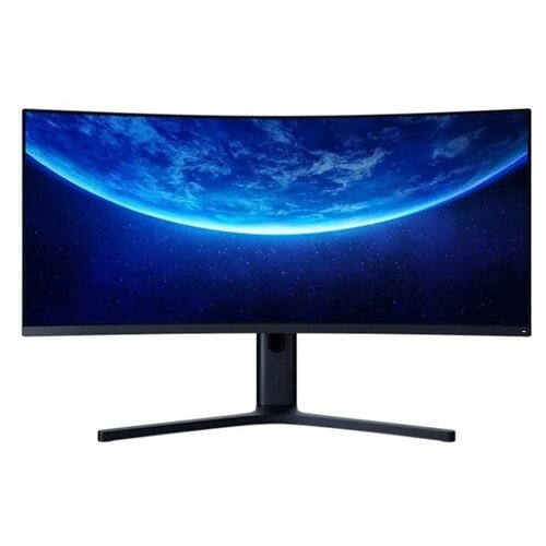 Монитор игровой Xiaomi Mi Curved Gaming Monitor 34'' XMMNTWQ34 (черный, 3440x1440, 21:9, 144 Гц, Display Port, 3.5 мм, HDMI, регулировка по высоте)