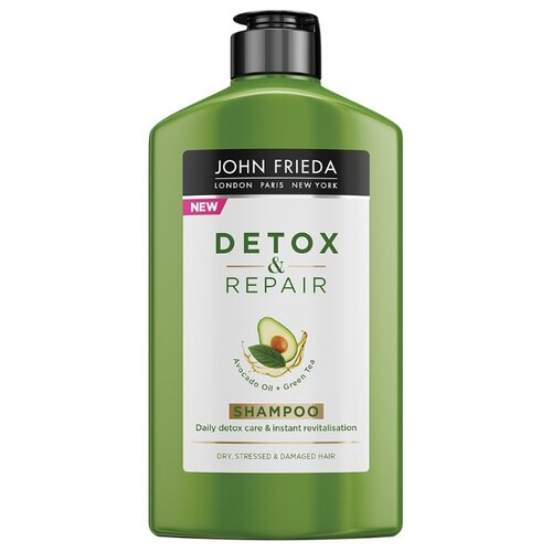 фото John Frieda шампунь Detox & Repair для очищения и восстановления волос 250 мл