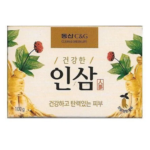 Мыло туалетное с экстрактом женьшеня Clio Ginseng Soap, 100 г