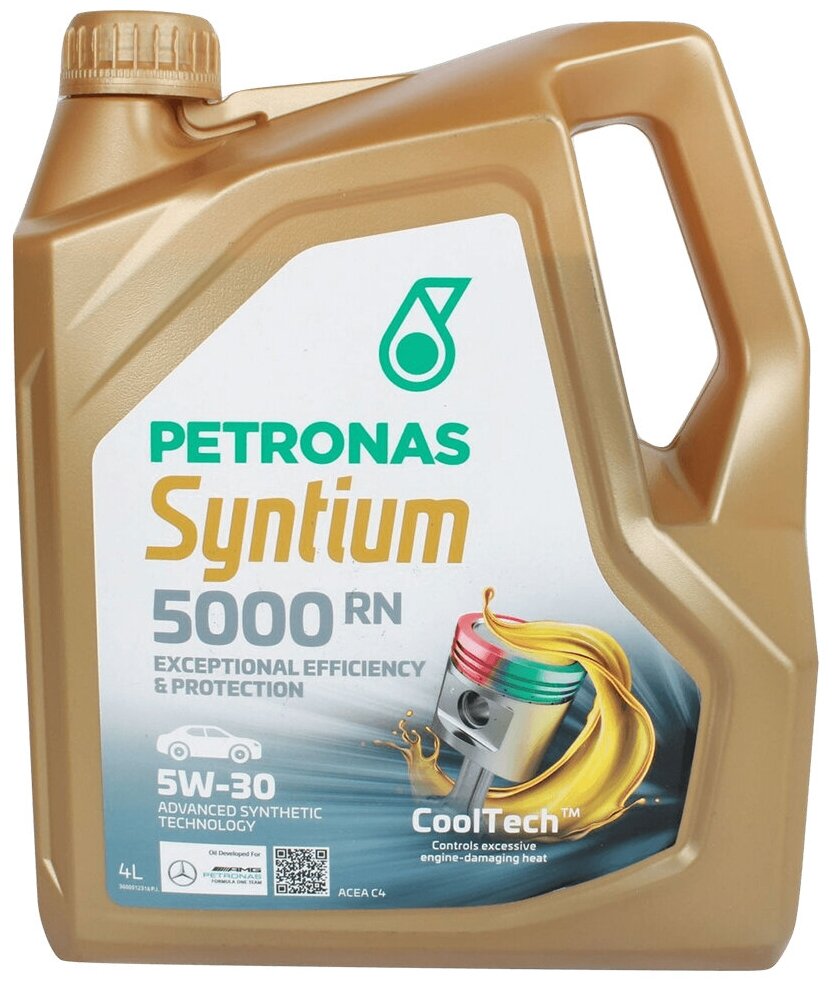 Масло моторное Petronas Syntium 5000 RN 5W30 4л