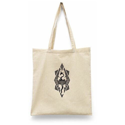 фото Сумка шоппер каждому своё, бежевый