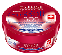 Крем для тела Eveline Cosmetics Extra Soft SOS интенсивно регенерирующий, 200 мл