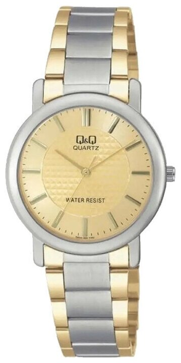 Наручные часы Q&Q Часы Q&Q Qamp; Q Q600-400, золотой, серебряный