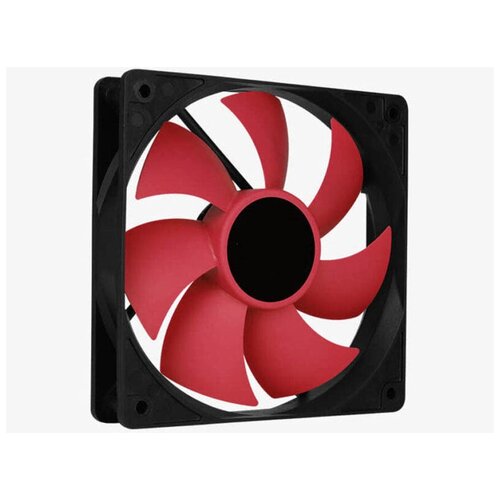 Вентилятор AeroCool Force 12 120mm Red Blade 4718009158009 вентилятор для корпуса aerocool force 12 120mm 3pin 4pin red blade