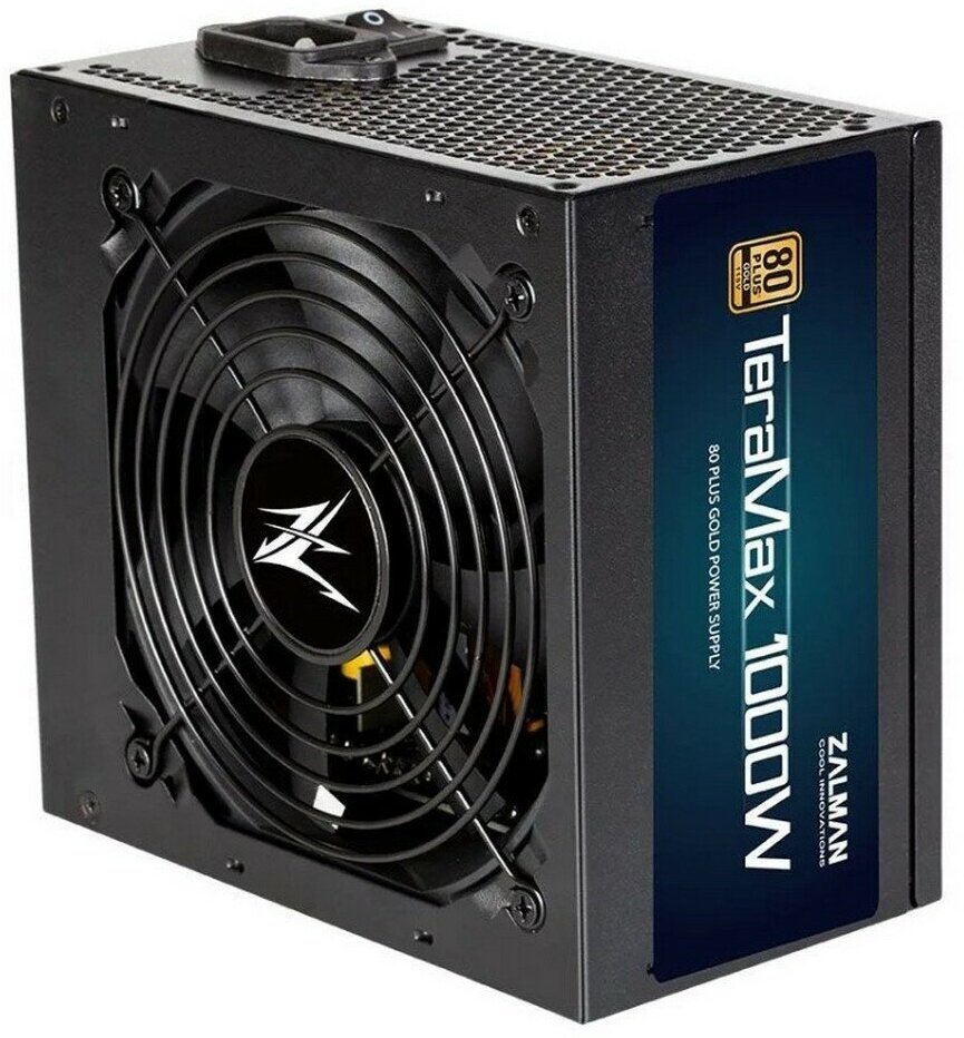 Блок питания 1000W Zalman TeraMax (ATX12V v2.52, APFC, 80+ Gold, Full Modular, Retail) (ZM1000-TMX)