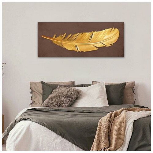 SEE YOU HOME Картина Перо 100 х 40 см 2136₽
