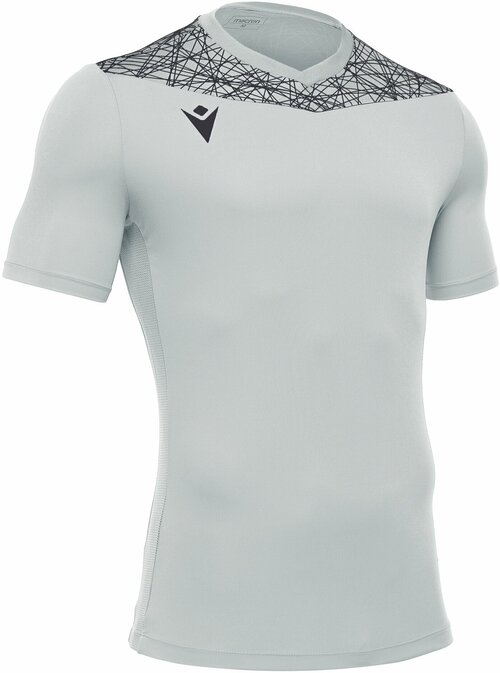 Футбольная футболка macron, размер M, серый