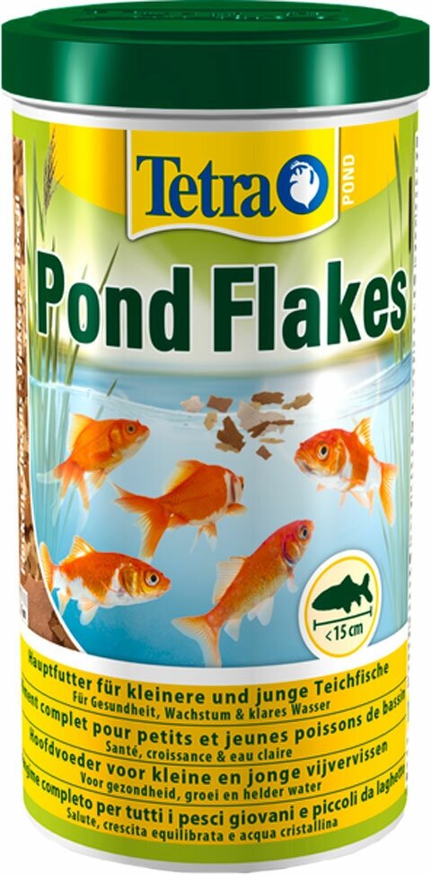 TETRA POND FLAKES - Тетра корм-хлопья для молодых прудовых рыб (1 л)