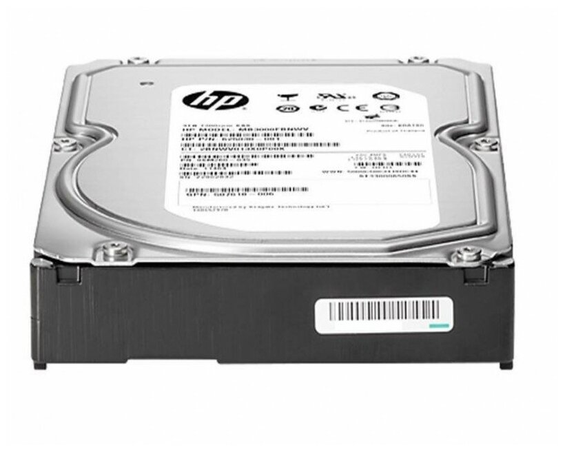 Жесткие диски HP Жесткий диск HP E 1TB SATA 7.2K LFF SC DS 861695-002