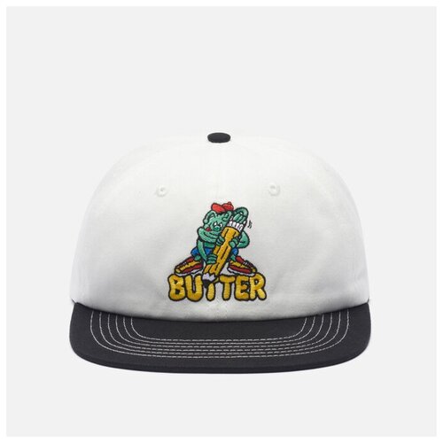 фото Кепка butter goods martian 6 panel белый, размер one size