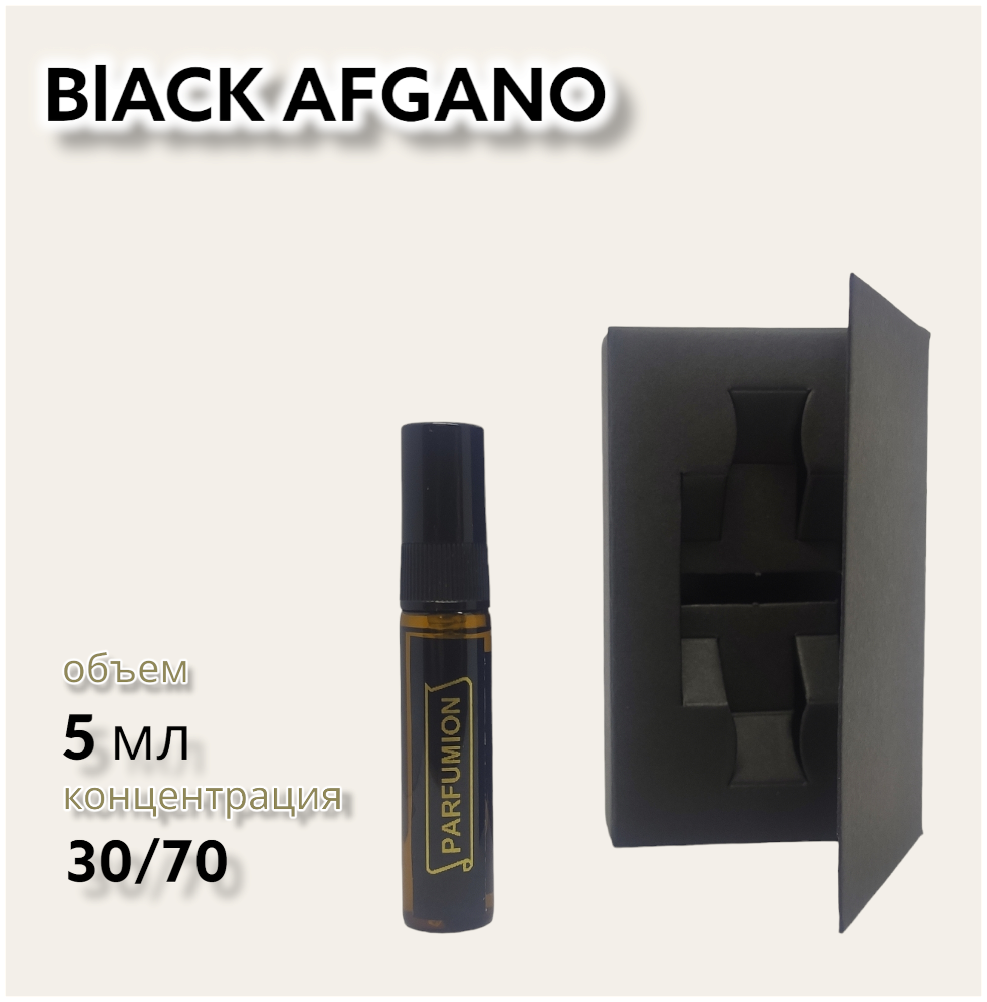 Духи "Black Afgano" от Parfumion