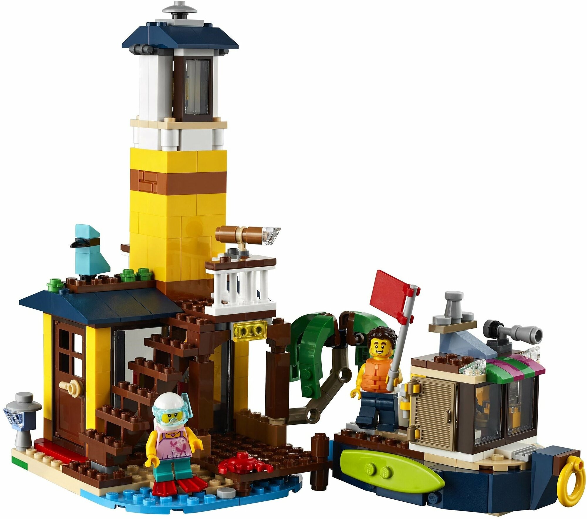 Конструктор LEGO Creator Пляжный домик серферов - фото №15