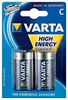 Батарейка VARTA 4914 LR14 BL2 High Energy 2 шт блистер