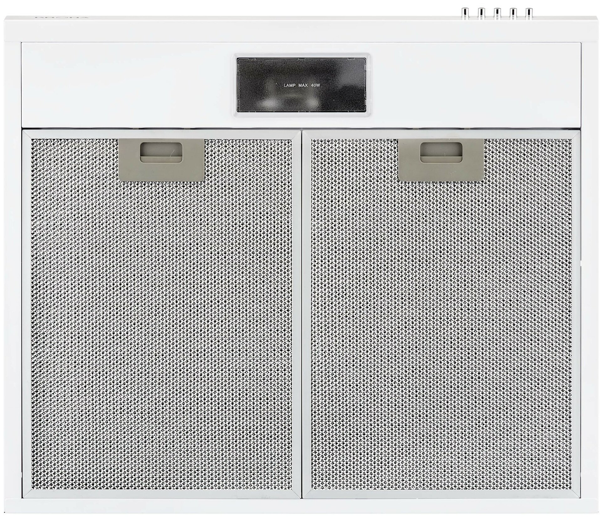 Вытяжка подвесная KRONA JESSICA slim 600 push button белый - фотография № 4