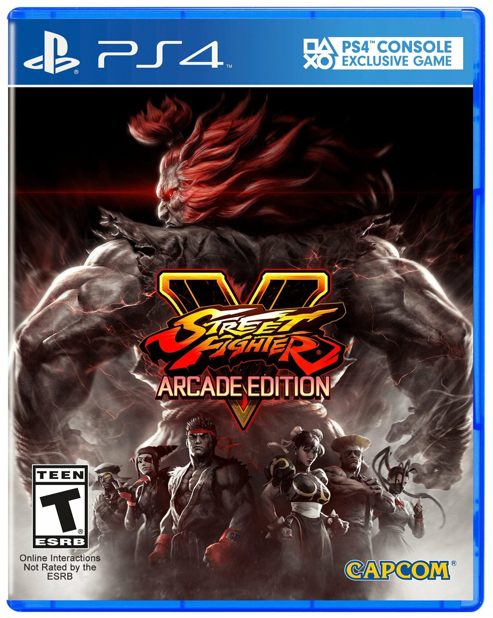 Street Fighter 5 (V) Arcade Edition Русская версия (PS4)