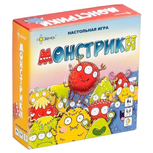 Настольная игра Монстрики. Эврикус