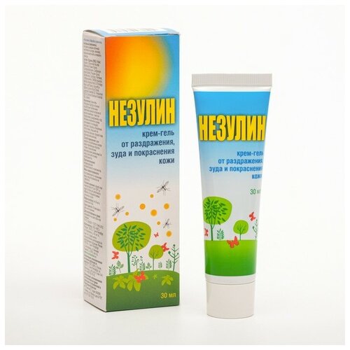 Незулин Крем-гель Незулин от зуда и раздражения при крапивнице, 30 мл