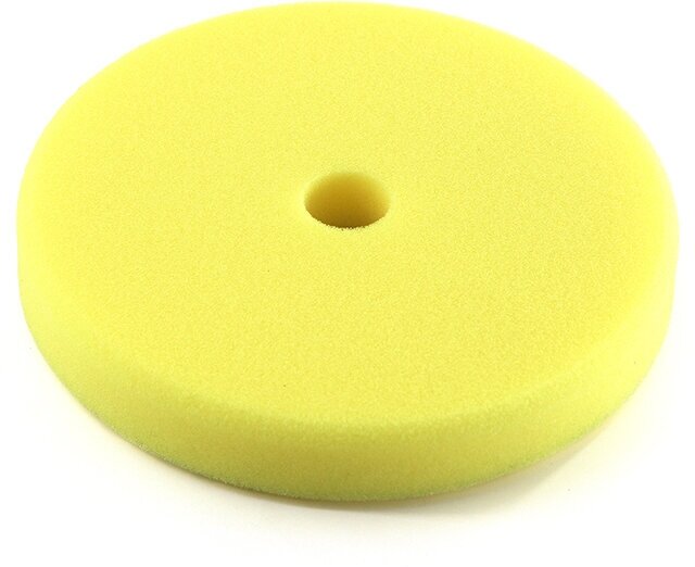Shine Systems RO Foam Pad Yellow - полировальный круг полутвердый желтый, 155 мм