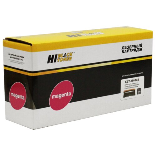 Картридж Hi-Black HB-CLT-M404S, 1000 стр, пурпурный чип samsung sl c430 480 сlt m404s magenta 1k elp imaging®