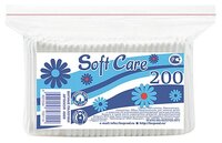 Ватные палочки Soft Care 200 шт. банка