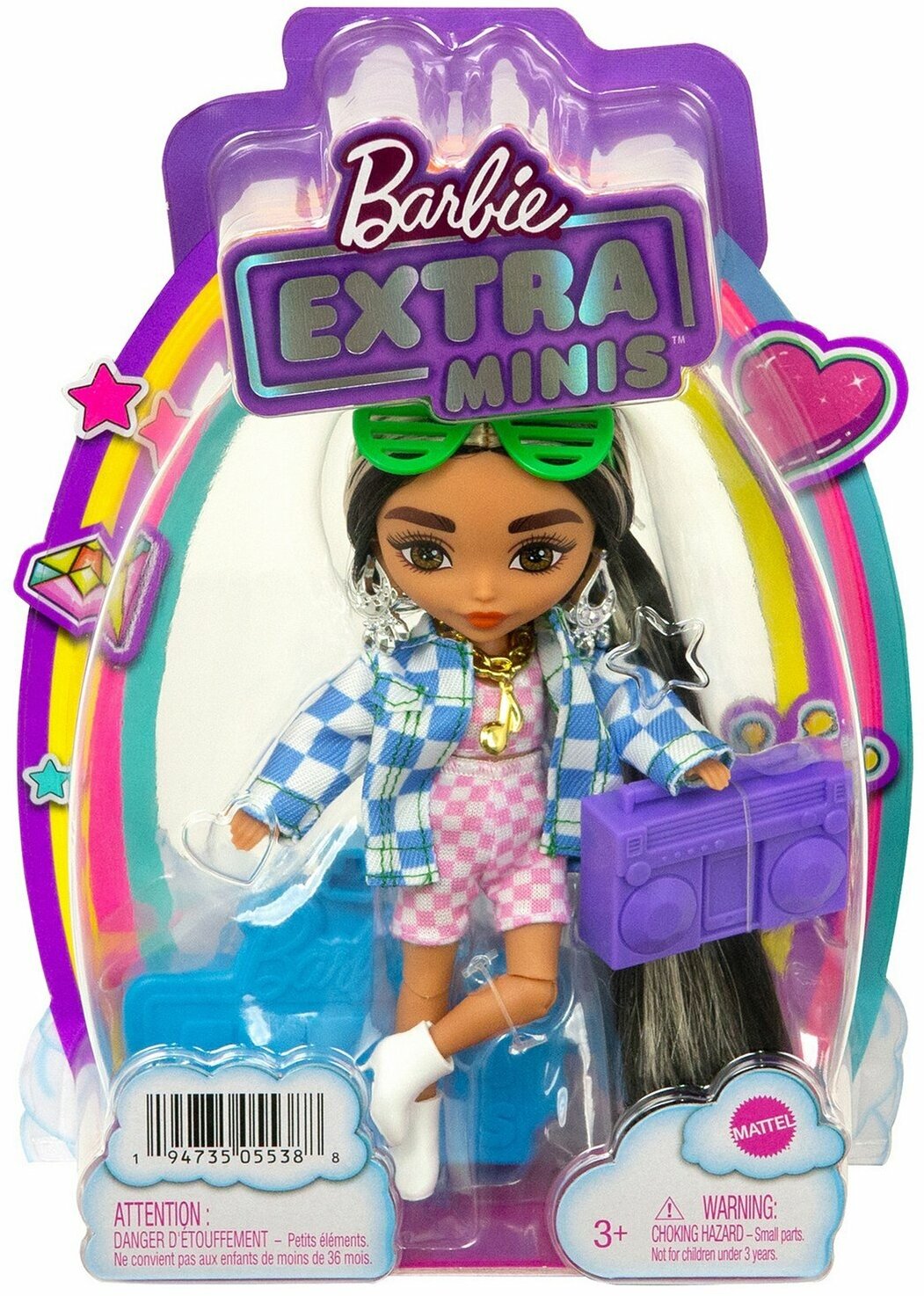 Кукла Barbie Экстра Минис 2 HGP64