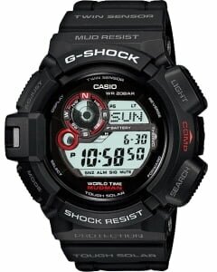 Наручные часы CASIO G-Shock G-9300-1, черный, серый