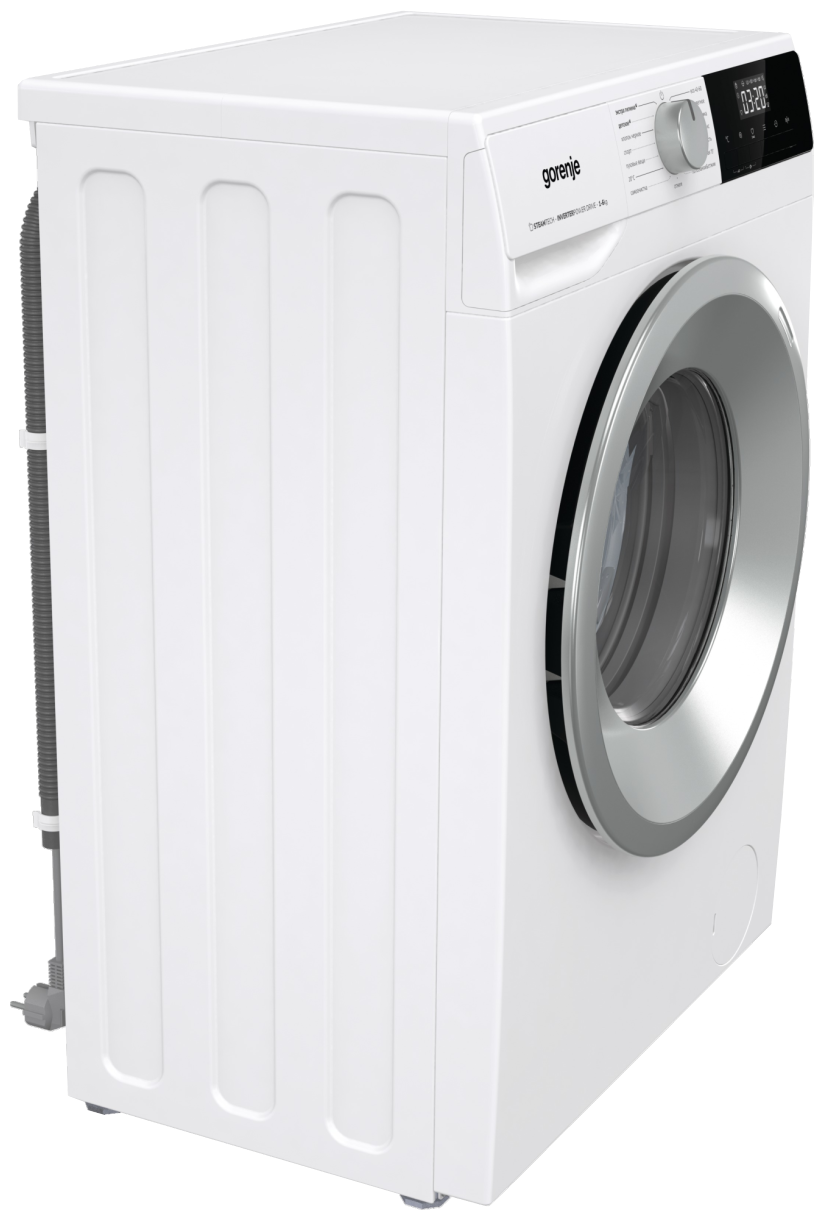 машина стиральная GORENJE W2NHPI62SCS 6 кг/1200об/43,5см белый - фото №11