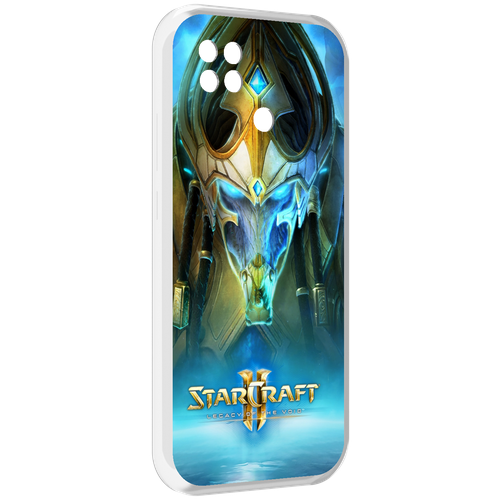 чехол mypads starcraft ii legacy of the void для xiaomi poco m4 5g задняя панель накладка бампер Чехол MyPads StarCraft II Legacy of the Void для Poco C40 задняя-панель-накладка-бампер