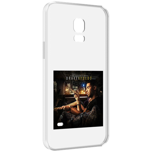 Чехол MyPads Drake - You Only Live Once 2 для Samsung Galaxy S5 mini задняя-панель-накладка-бампер