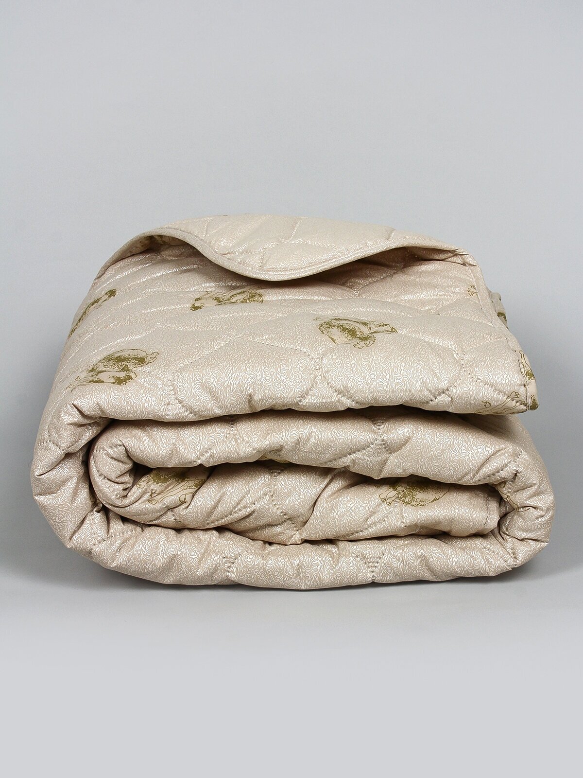 Одеяло "Верблюжья шерсть" полновесное, Евро размер, в поплексе, плотность 300 г/м2 - фотография № 7