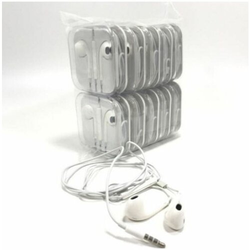 Наушники вкладыши IP 6 белые 99100₽