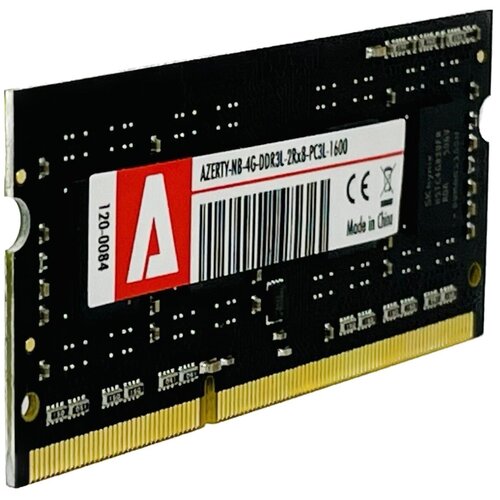 Оперативная память SODIMM DDR3L 4GB Azerty 1600 MHz 75000₽