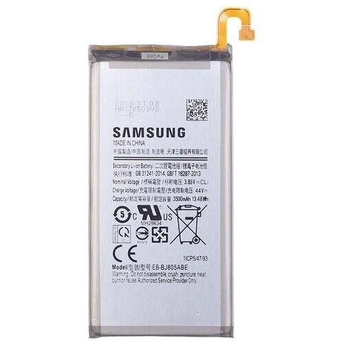 Аккумулятор Samsung EB-BJ805ABE 3500 мАч для Samsung Galaxy A6+ (2018) 5pcs lot high quality eb bj805abe battery for samsung galaxy a6 plus a6 sm a605f a605g a6050 a605k bateria 3500mah in stock