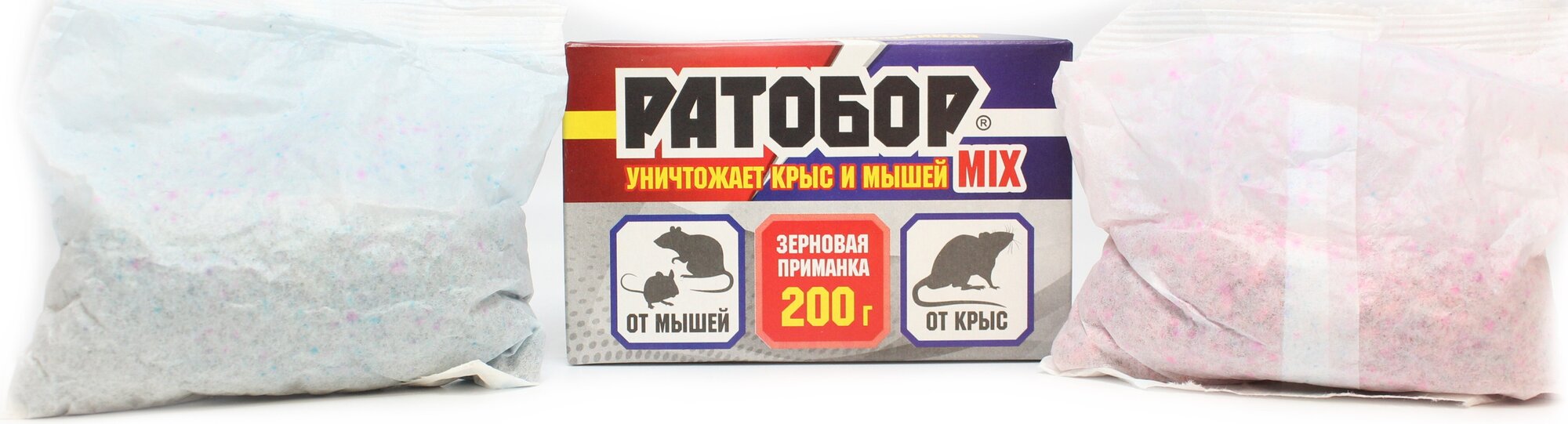 Ратобор зерновая приманка MIX (2*100)