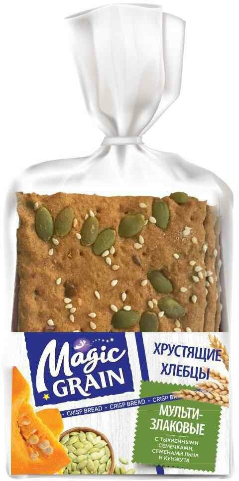 Хлебцы Magic Grain Мультизлаковые с тыквенной семечкой 160г - фото №2