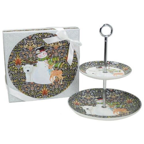 Этажерка веселый снеговик 15/22х27см,SIJ